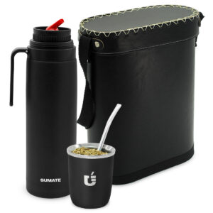 Termo Media Manija, Mate Viajero y Porta Termo