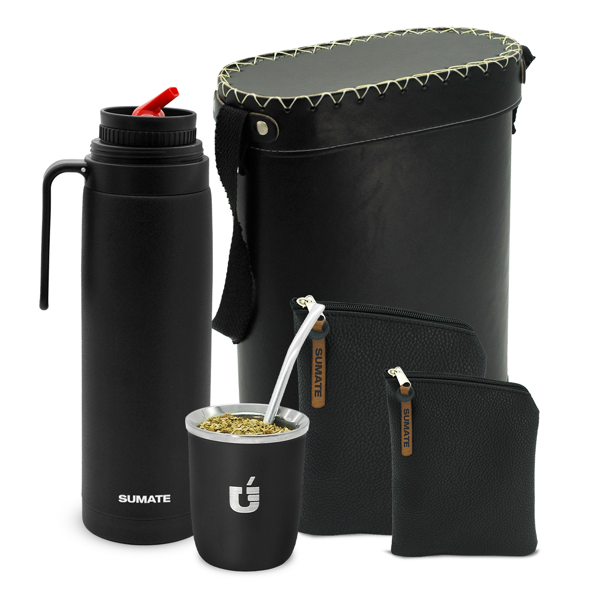 Termo Media Manija, Mate Viajero, Estuches y Porta Termo