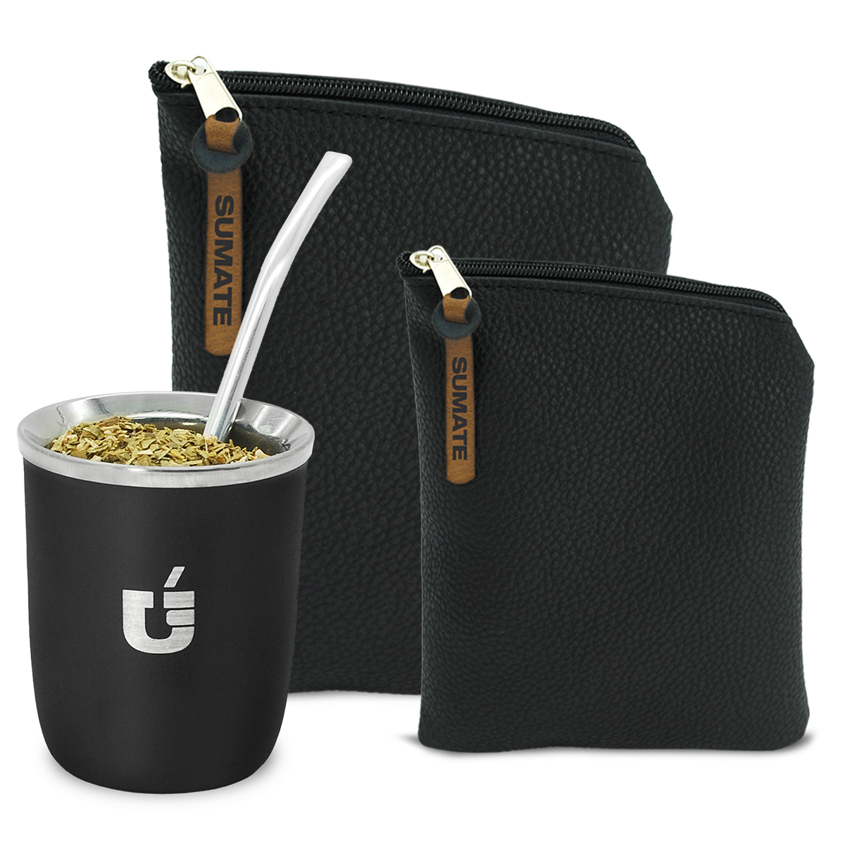 Mate Viajero y Set Estuches