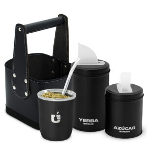 Mate Viajero, Canasta y Set Latas