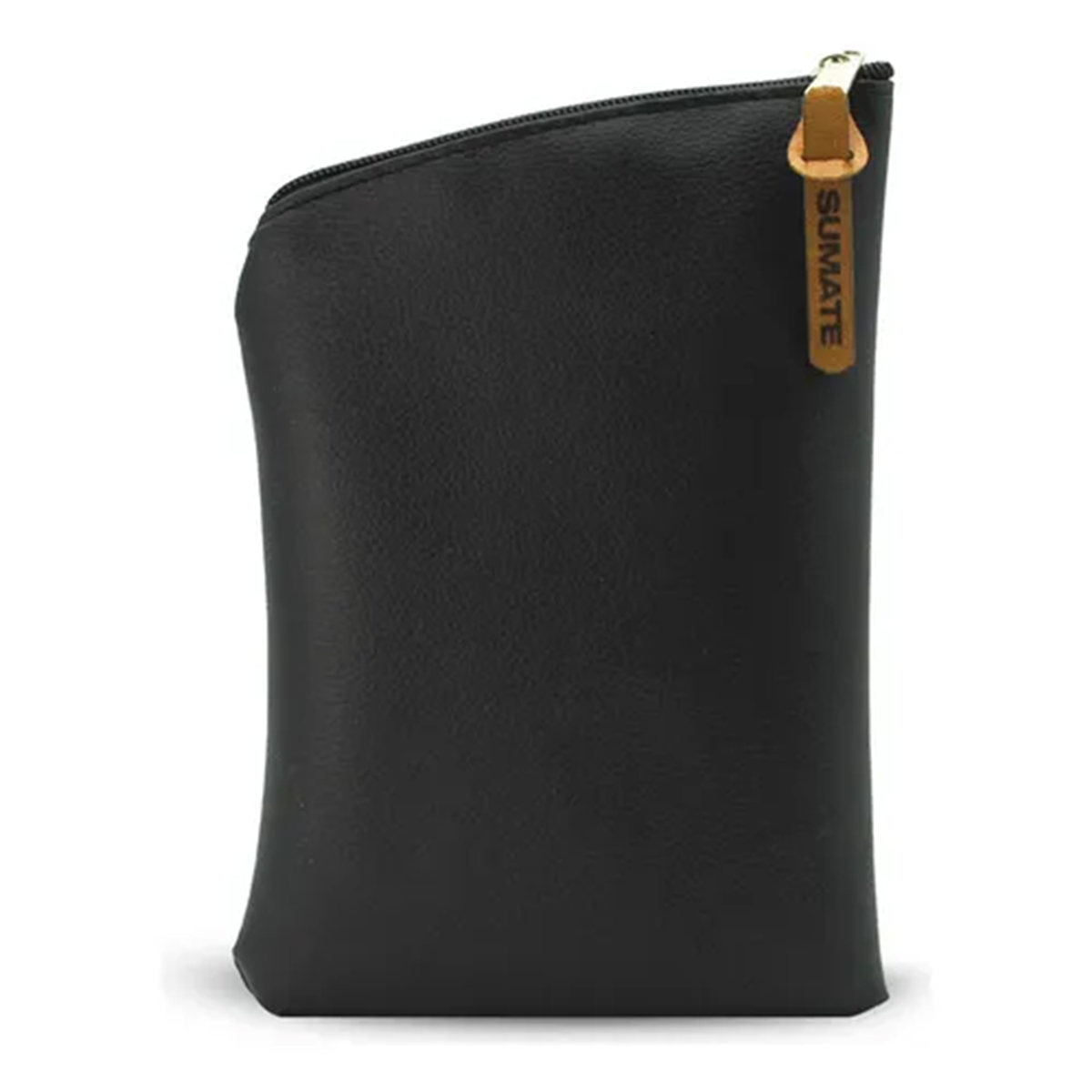 Yerbera Ecocuero Yerbero Estuche Para Yerba Mate Sumate Color Negro