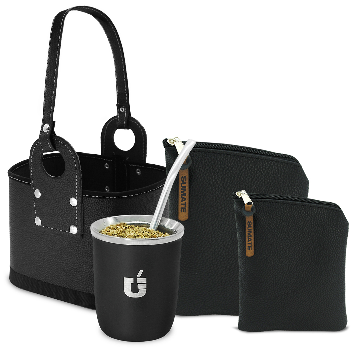 Mate Viajero, Canasta y Set Estuches