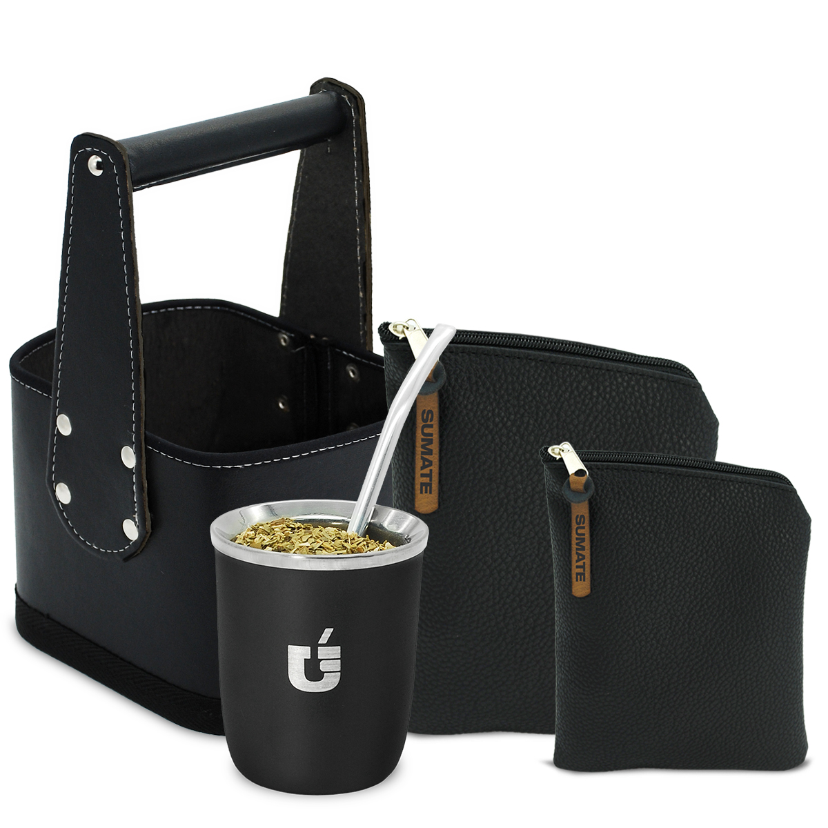 Mate Viajero, Canasta y Set Estuches